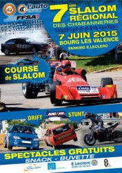 Affiche Slalom régional des Chabanneries
